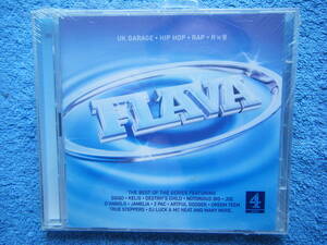 即決未開封CD2枚組 FLAVA : UK GARAGE・HIP HOP・RAP・R’n’B 4 / James Brown,R.Kelly など 全40曲 / 曲目は写真6と7をご参照