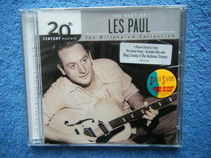 即決未開封CD THE BEST OF LES PAUL 20th CENTURY MASTER The Millennium Collection 全12曲 / 曲目・詳細は写真5～9をご参照ください 