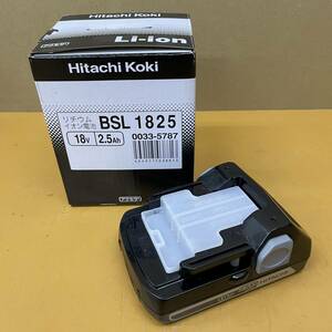 日立工機/Hitachi Koki　純正　蓄電池/バッテリー　BSL1825　18V　2.5Ah　