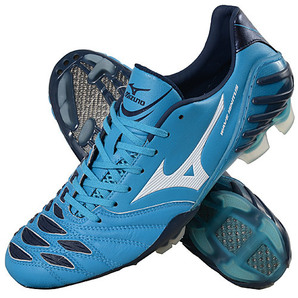 完売品 WAVE IGNITUS２MD  ウェーブイグニタス２MD 本田 ミズノ MIZUNO  ランバード runbird 日本代表  青×白 25.0の画像1