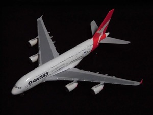 中古 ドイツ SHABAK MODEL / エアバス A380-800 カンタス航空 1/600 ダイキャストモデル / Qantas Australia