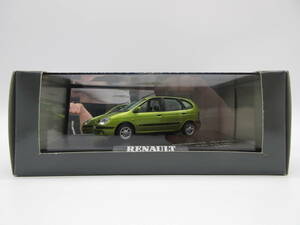 1/43 RENAULT ディーラー特注品　ルノー セニック RXI 2.0 16V 1999　ミニカー