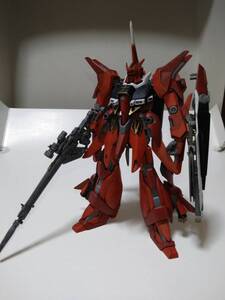 ★HGUC1/144機動戦士ガンダムガンダムユニコーン　リバゥ　つや消し筆塗り完成品