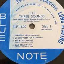 オリジナル　『THE THREE SOUNDS』　両面RVG/片面DG/両面P/Rマーク/47 WEST 63RD　NYC_画像3