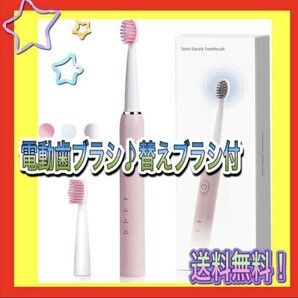 電動歯ブラシ 歯ブラシ ハブラシ JTF 音波歯ブラシ 充電式 キャンデー色 IPX7防水