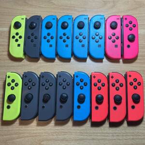 Nintendo Switch ジョイコン Joy-Con 右 R 左 L ジャンク 動作未確認 故障 任天堂 ニンテンドー 16個