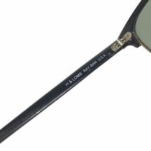 【レイバン】本物 Ray-Ban サングラス クラブマスター B&L ボシュロム W0365 カーキグレー色系×黒色系 メンズ レディース USA製 送料520円_画像9