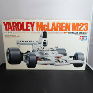 ♪♪プラモデル YARDLEY McLaren M23 ヤードレー・マクラーレン タミヤ TAMIYA 1/12 12017 一部開封済み♪♪