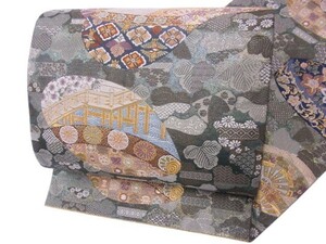 《京都一輝堂》西陣織　古典　袋帯　美品　L210909-22