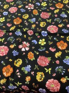 シーチング 110×250cm 綿100% 日本製/生地 はぎれ ボタニカル 花柄