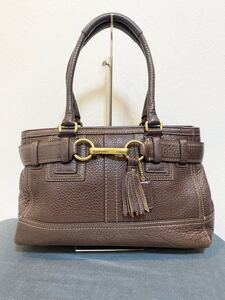 SALE開催中!!!COACH☆レザー☆ハンドバッグ☆美品☆