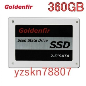 Zg019:SSD Goldenfir 360GB SATA3 / 6.0Gbps 新品 2.5インチ 高速 NAND TLC 内蔵