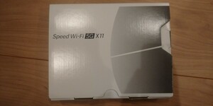 【美品】Speed Wi-Fi 5G X11 ホワイト　ポケットWi-Fi