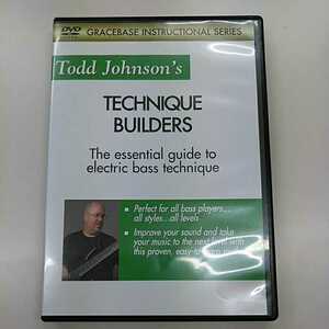 DVD / Todd Johnson / TECHNIQUE BUILDERS / The Essential guide to electric bass technique / エレキベース / GBP22641-5 / 20218