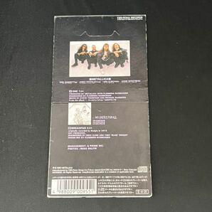 8cm CD シングル / 赤盤 / Metallica メタリカ / One / CBS / Sony / 10EP 3077 / 管理番号：SF0110の画像2