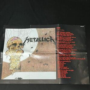 8cm CD シングル / 赤盤 / Metallica メタリカ / One / CBS / Sony / 10EP 3077 / 管理番号：SF0110の画像4