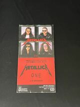 8cm CD シングル / 赤盤 / Metallica メタリカ / One / CBS / Sony / 10EP 3077 / 管理番号：SF0110_画像1