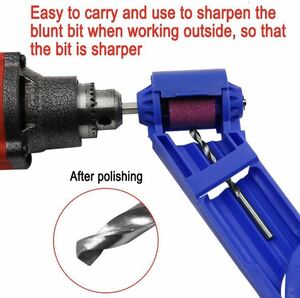 DIY ironworking drill for drill sharpener 