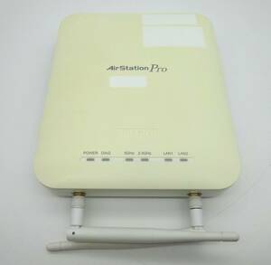 1,999円【動作保証、初期化済】バッファロー BUFFALO 無線LAN AirStationPro WAPS-AG300H IEEE802.11g PoE アクセスポイント 本体のみ