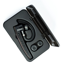 Bluetoothヘッドセット5.0 ブラック ワイヤレス ヘッドセット 音質片耳内蔵マイク Bluetoothイヤホンビジネス快適装着 ハンズフリー_画像5