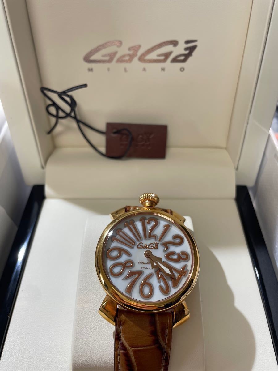 沖縄・離島除く全国届 ☆新品電池交換済美品☆GaGa MILANO 5081.1
