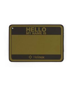 Helinox/ヘリノックス Hallo my name is パッチ(コヨーテ)