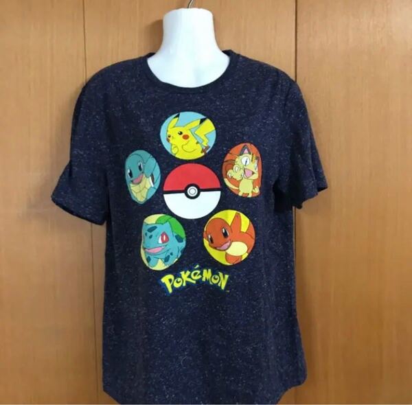 USA古着 ポケモン レトロ カントー御三家プリント Tシャツ 匿名発送 ヴィンテージ