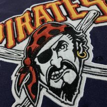 【レア】MLB PIRATES パイレーツ メジャーリーグ 2004 ワッペン 長袖Tシャツ 160サイズ ネイビー 女性の方にも 匿名配送_画像7