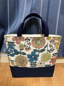 R.made＊お花＊ハンドメイド＊トートバッグ＊M