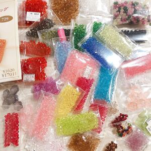 アクリルビーズ約50袋 ビーズ8枚目追加しました