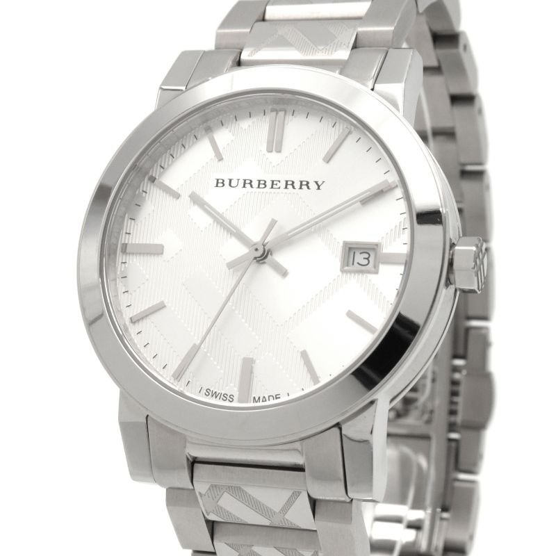 上品なスタイル バーバリー BURBERRY BU9000 美品 時計 メンズ 