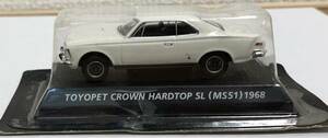 コナミ 絶版 名車コレクション トヨペット クラウン ハードトップSL TOYOPET CROWN HARDTOP 1968 トミカサイズ ミニカー 旧車