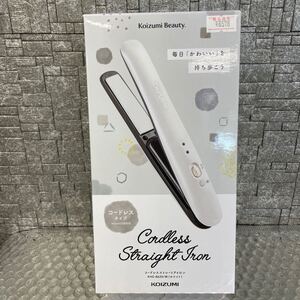 小泉成器コードレスストレートアイロン 海外使用可能 新品