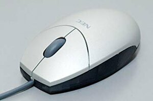 【VAPS_1】[中古]NEC純正 USB光学式マウス M-UAE55 シルバー送込