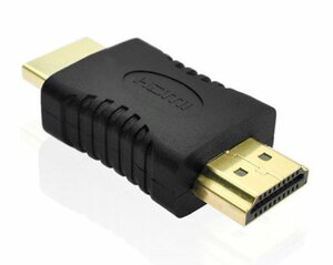 【vaps_4】HDMI オス-オス アダプター 19pin タイプA 変換 延長 アダプタ コネクタ 送込
