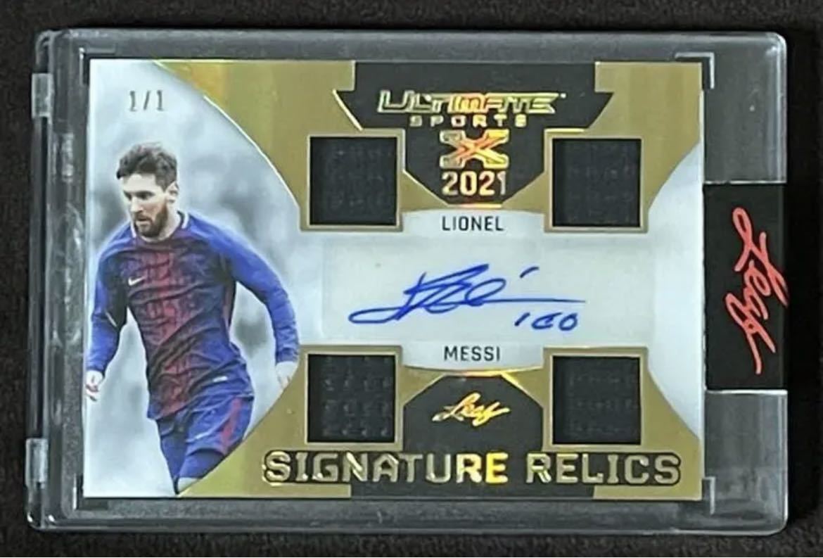 2022 LIONEL MESSI 直筆サインカード 5枚限定 メッシ 【コンビニ受取
