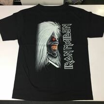 SR6B2♪ バンドデザインTシャツ Lサイズ　アイアンメイデン IRON MAIDEN ②_画像3