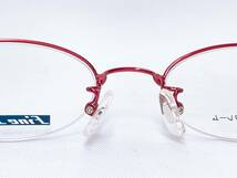 A468　新品　未使用　眼鏡　メガネフレーム　★　FINE FLEX　★　オーバル系　新形状記憶　日本製　国産　ブランド　男性　女性　メンズ_画像6
