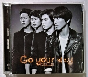 中古CD＋DVD　CNBLUE 『 Go your way [BOICE限定盤] 』 品番：WPZL-30932/3