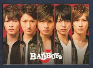 グッズ■2011年【BADBOYS】[ S ランク ] 前売り特典ポストカード/窪田崇 三浦貴大 鈴木勝吾 阿部進之介 徳山秀典 細田よしひこ