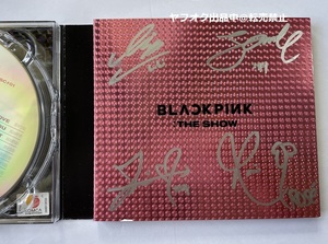 BLACKPINK* все участник автограф автограф *2021 [THE SHOW] LIVE CD( Корея запись )