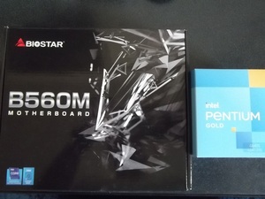Pentium Gold G6405 + BIOSTAR B560MH-E 2.0