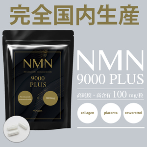 NMN9000PLUS 希少な成分ＮＭＮを9000mg贅沢に配合！次世代エイジングケアサプリ　完全国内生産【富山県】 サプリ