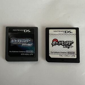 【DS】ポケットモンスター ホワイト・ダイヤモンド 2点セット