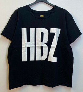 ☆HUMAN MADE ヒューマンメイド☆ HBZ ロゴ T-SHIRT ブラック×ホワイト