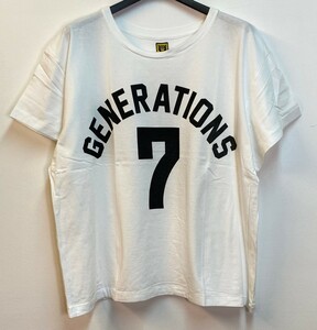 ☆HUMAN MADE ヒューマンメイド☆ GENERATIONS ７ プリントTシャツ ホワイト