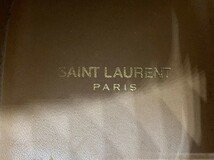 ☆SAINT LAURENT PARIS サンローランパリ☆【リングブーツ/ワイアット40ハーネス】スウェードレザーヒールブーツ 40_画像4