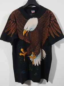 ☆LIQUID BLUE リキッドブルー☆レア Vintage liquid blue eagle tee ヴィンテージイーグルプリントTシャツ