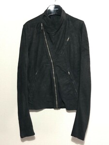 ☆Rick Owens リックオウエンス☆【RU3767】レザージャケット　ライダースジャケット