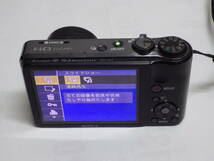 ■中古 コンパクトデジカメ ソニー サイバーショットSONY DSC-HX5V 黒◆裏面照射CMOS◆GPS◆動作確認済■_画像2